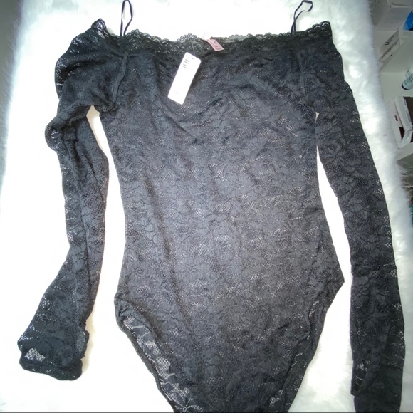Black lace bodysuit - Picture 1 of 1